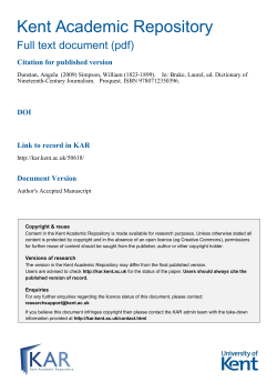Document Version - Kent Academic Repository