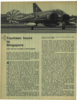 Fourteen hours to Singapore