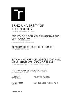 Intra-vehicle Communication Modeling and Around-vehicle