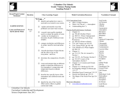 CCS Grade 7 Pacing Guide 3rd nine weeks