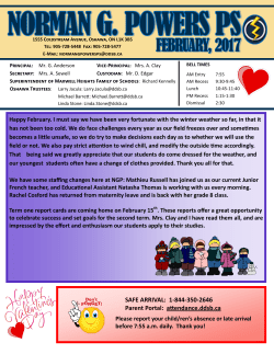 February 2017 - Durham District School Board