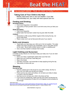 Community Development - Heatwave