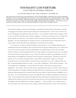 toussaint l`ouverture - the schlegiathan post