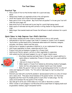 Fun Food Ideas - UVA Health System