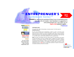 Setting-up and Efficient Order Entry System