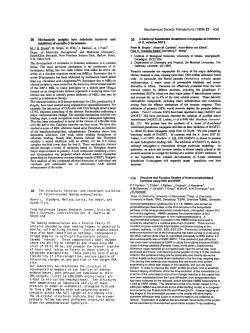 Structure and Function Studies of Hydroxymethylbilane Synthase