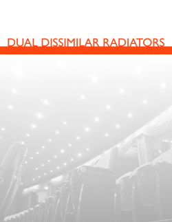dual dissimilar radiators