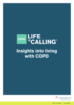 Insights into living with COPD