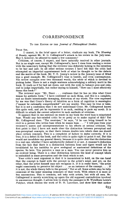 correspondence - Cambridge Core