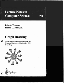 Graph Drawing - Skidmore College
