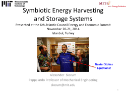 Symbiotic Energy Harvesting and Storage Systems