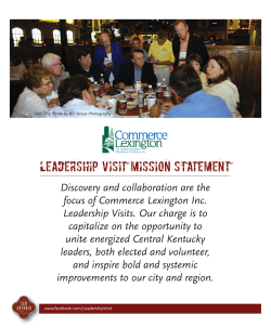 about the leadership visit