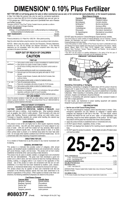 DIMENSION 0.10% Plus 25-2-5