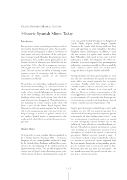 Historic Spanish Mints Today