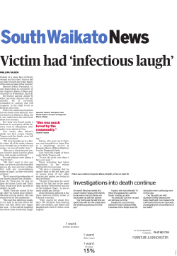 Victim had `infectious laugh`