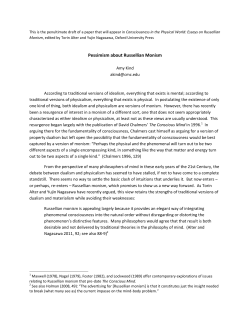 Pessimism about Russellian Monism