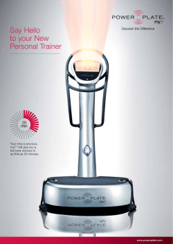 Say Hello to your New Personal Trainer