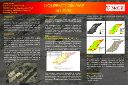 P[Liquefaction ]= P[Liquefaction |PGA=a] . P / K .K