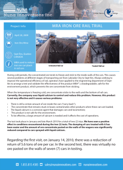 mra iron ore rail trial