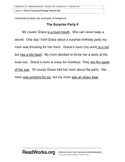 The Surprise Party II - Wyndham Park Primary School