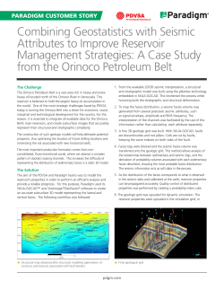 Combining Geostatistics with Seismic Attributes to