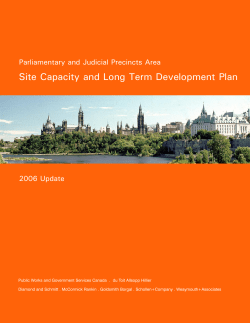 Site Capacity and Long Term Development Plan
