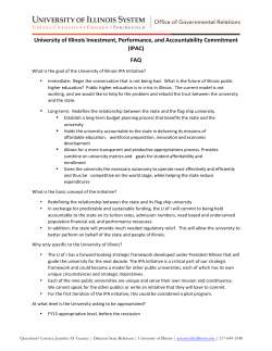 University of Illinois IPAC FAQ - University of Illinois Springfield