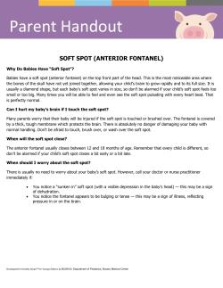 soft spot - Advocate Children`s Hospital