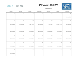2017 april - Mattamy Athletic Centre