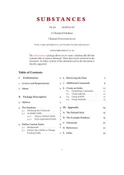 substances v0.2a Manual