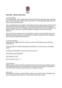 Top Tips &ndash; How to sell more