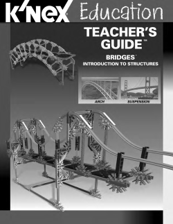 Introduction to Structures: Bridges