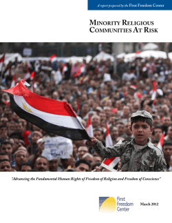 minority religious communities at risk