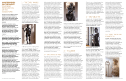 1&mdash; ThE EARLy wORkS 2&mdash; ThE GATES OF hELL MaSTERpIECES