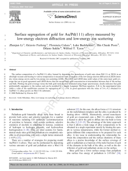 Surface segregation of gold for Au/Pd(111) alloys