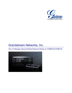 Grandstream Networks, Inc.