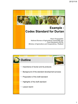Durian (presented by Thailand)（PDF：464KB）