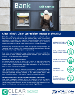 Clear Inline&reg; Brochure