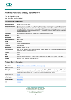 Datasheet - Creative Diagnostics