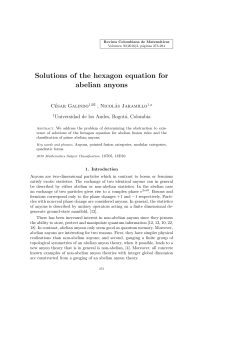 Solutions of the hexagon equation for abelian anyons