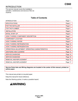 INTRODUCTION - Scotsman Ice Systems