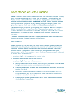 Acceptance of Gifts Practice