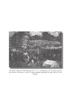 Jacob Hawn and the Hawn`s Mill Massacre