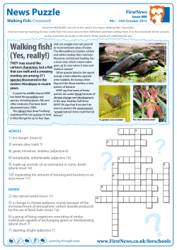 Issue 486 News Puzzle KS3