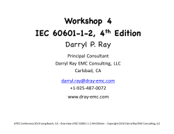 IS13.5 IEC 60601-1-2, 4th Edition