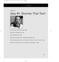 Idea #1: Shorten That Text!