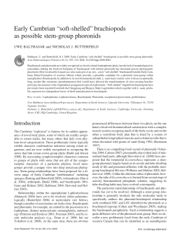 Full text - Acta Palaeontologica Polonica