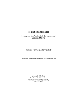 Icelandic Landscapes