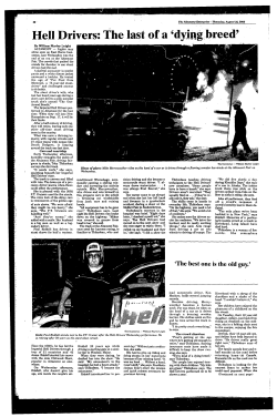 Hell Drivers: The last of a `dying breed`