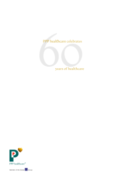 Our 60 years brochure
